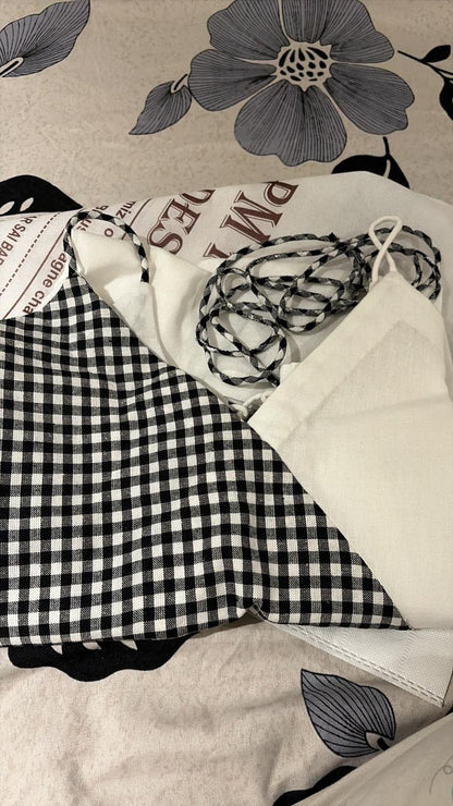 Elegant Linen Tie - Back Short Kurti - BUSHIBUSHI